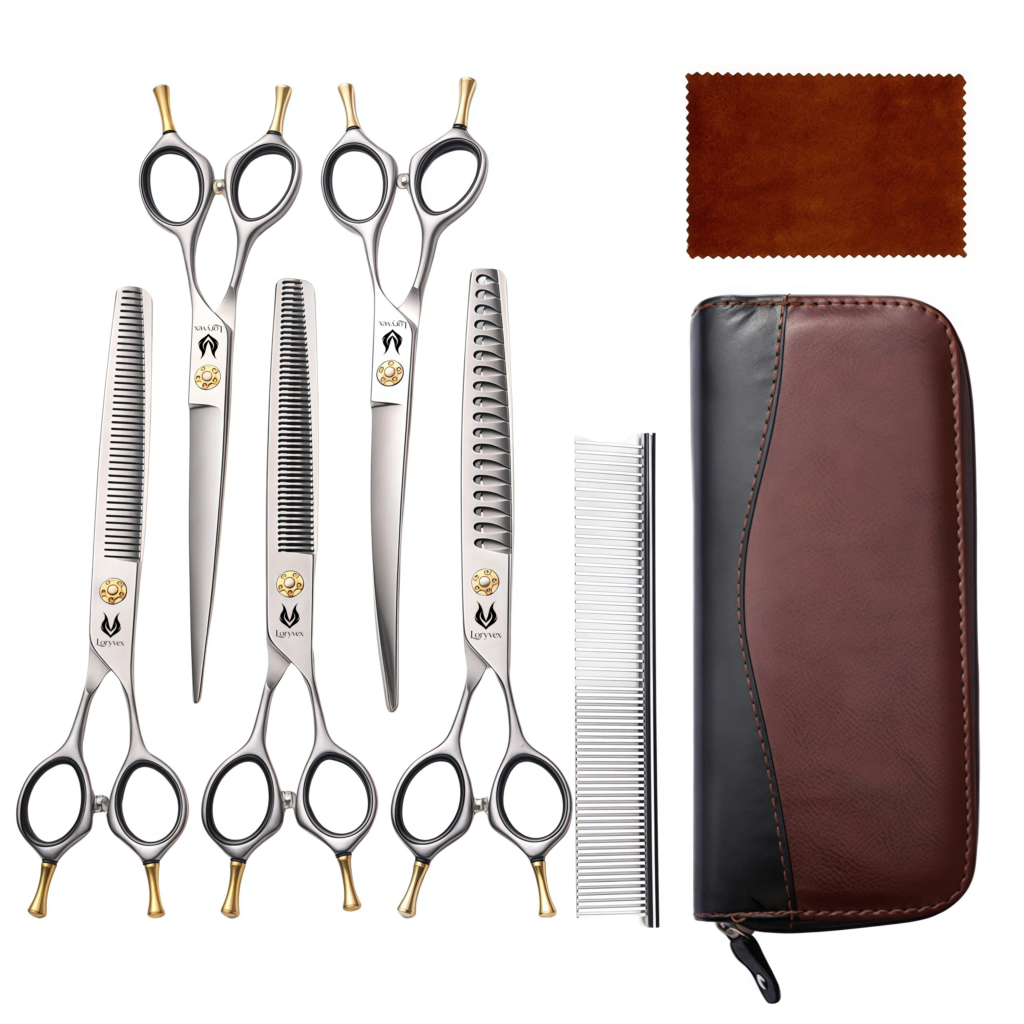 7-Inch 440C Pet Grooming Scissors — Wholesale Orders from 5 Pieces