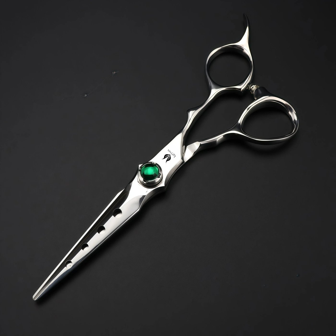 Green Accent Scissors Set — 2