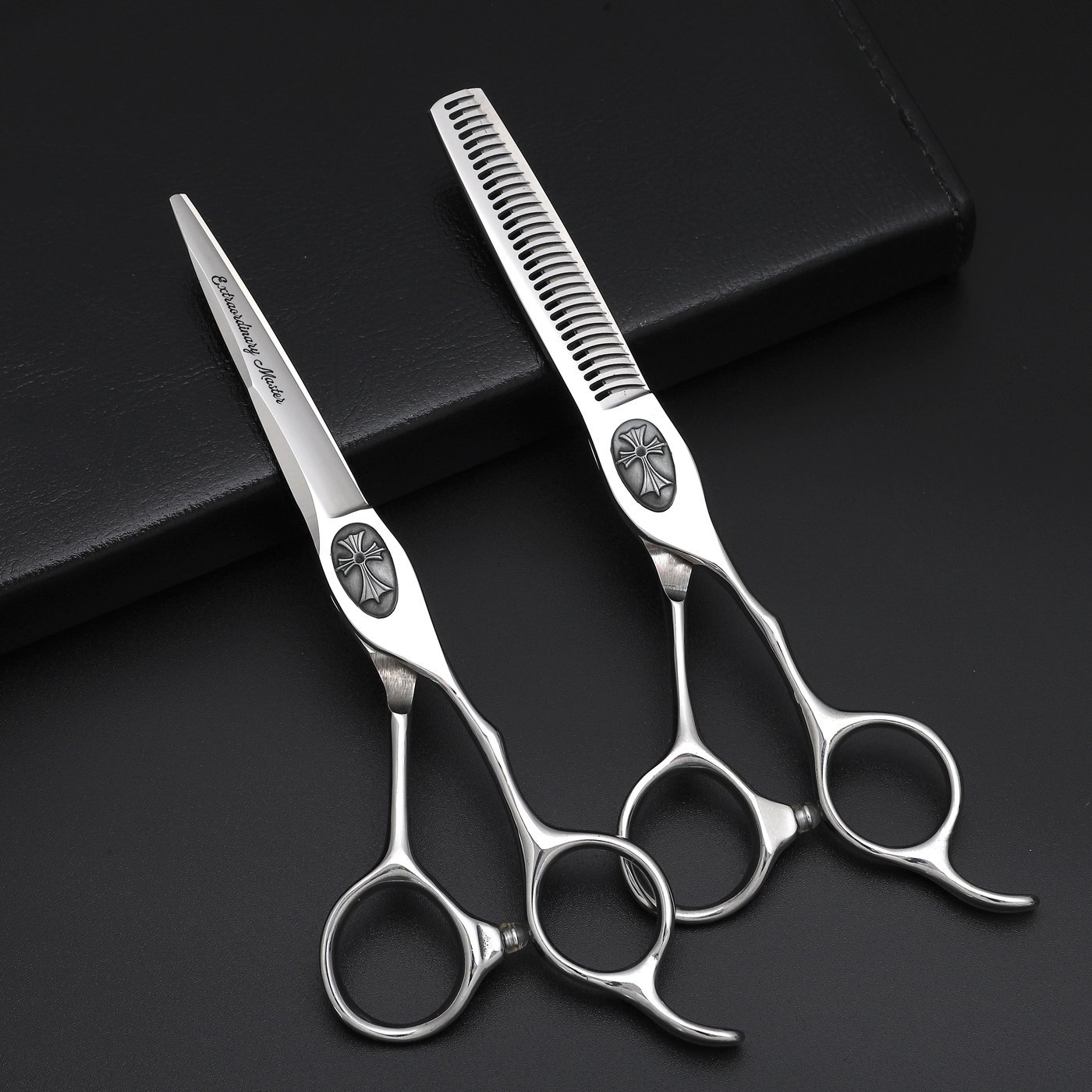 Dark Emblem Pivot Scissors Set — 2
