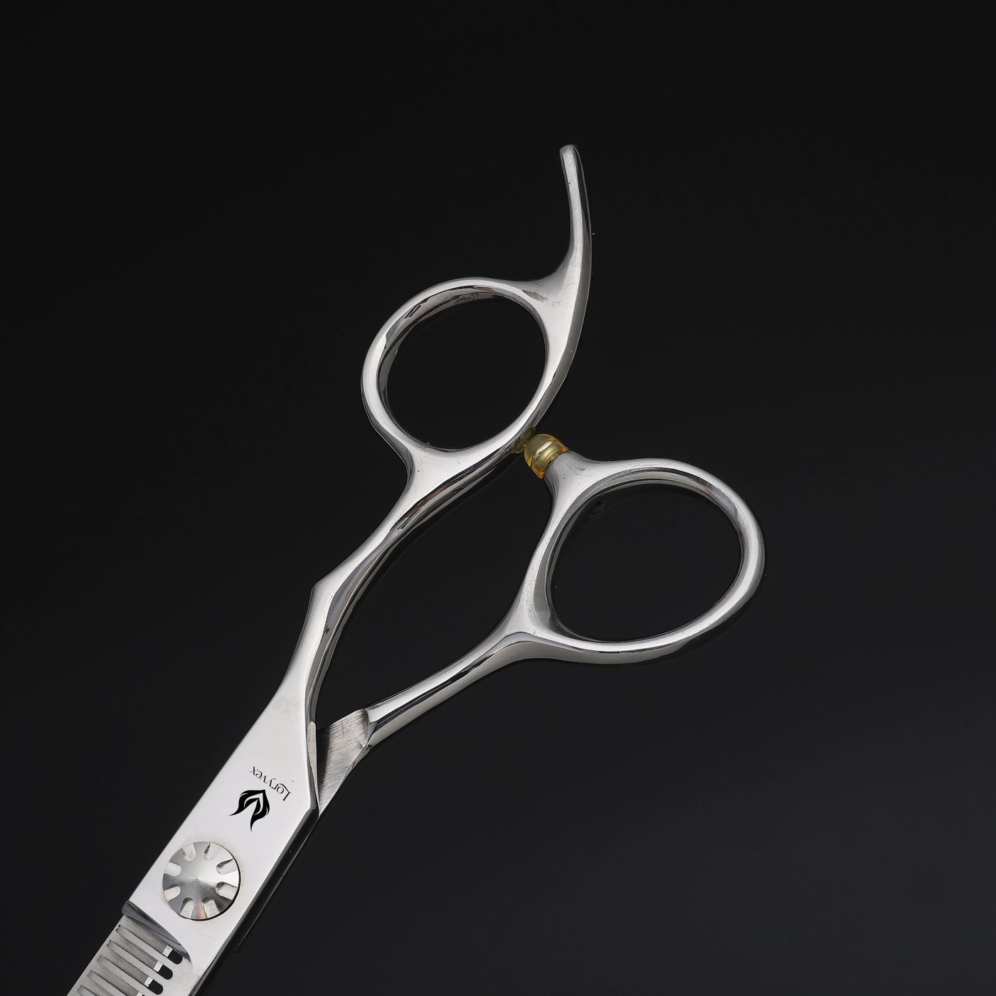 Silver Emblem Pivot Scissors Set — 5