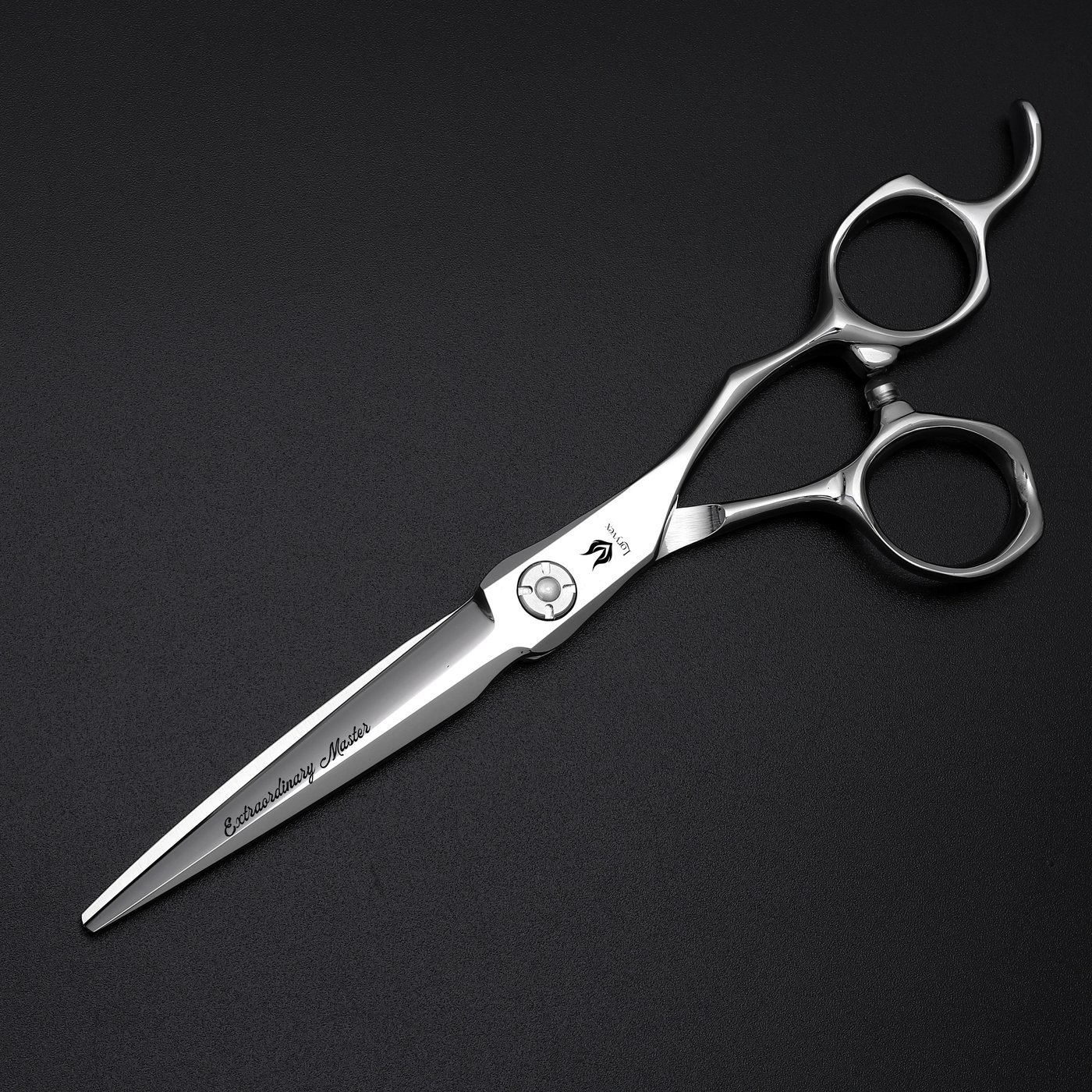 Offset Silver Scissors Set — 2