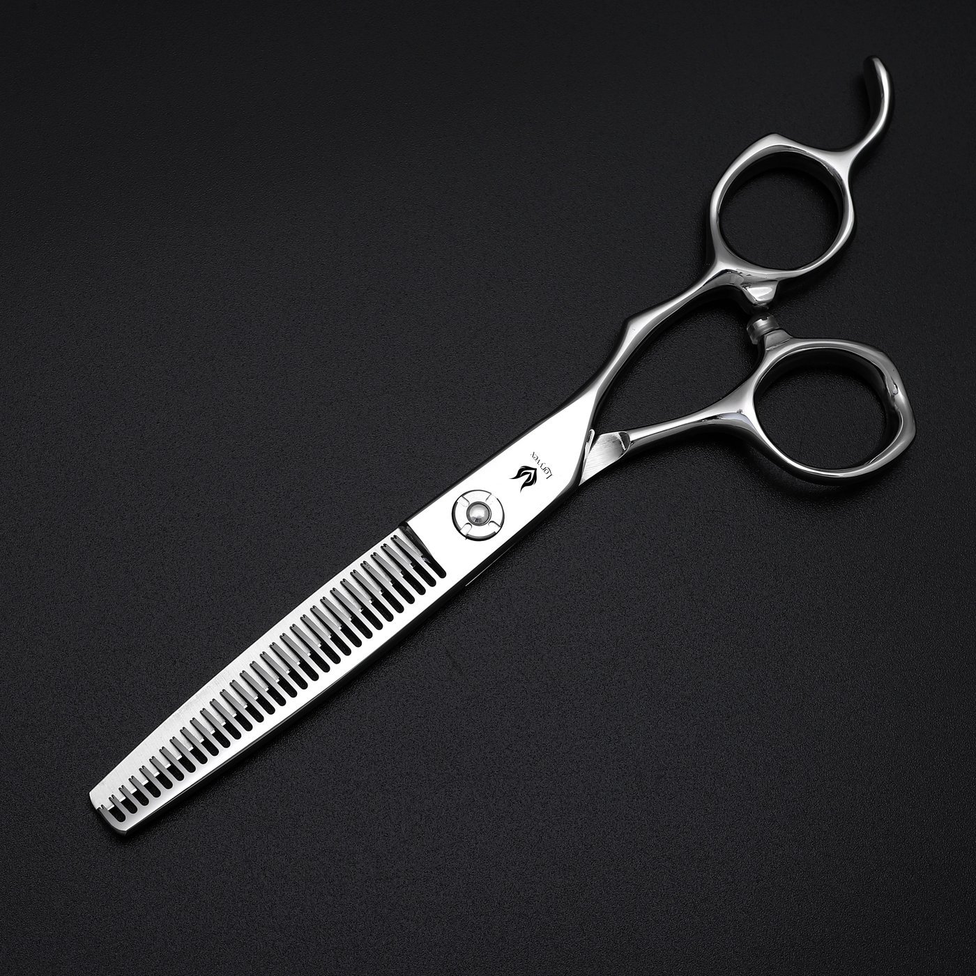 Offset Silver Scissors Set — 3