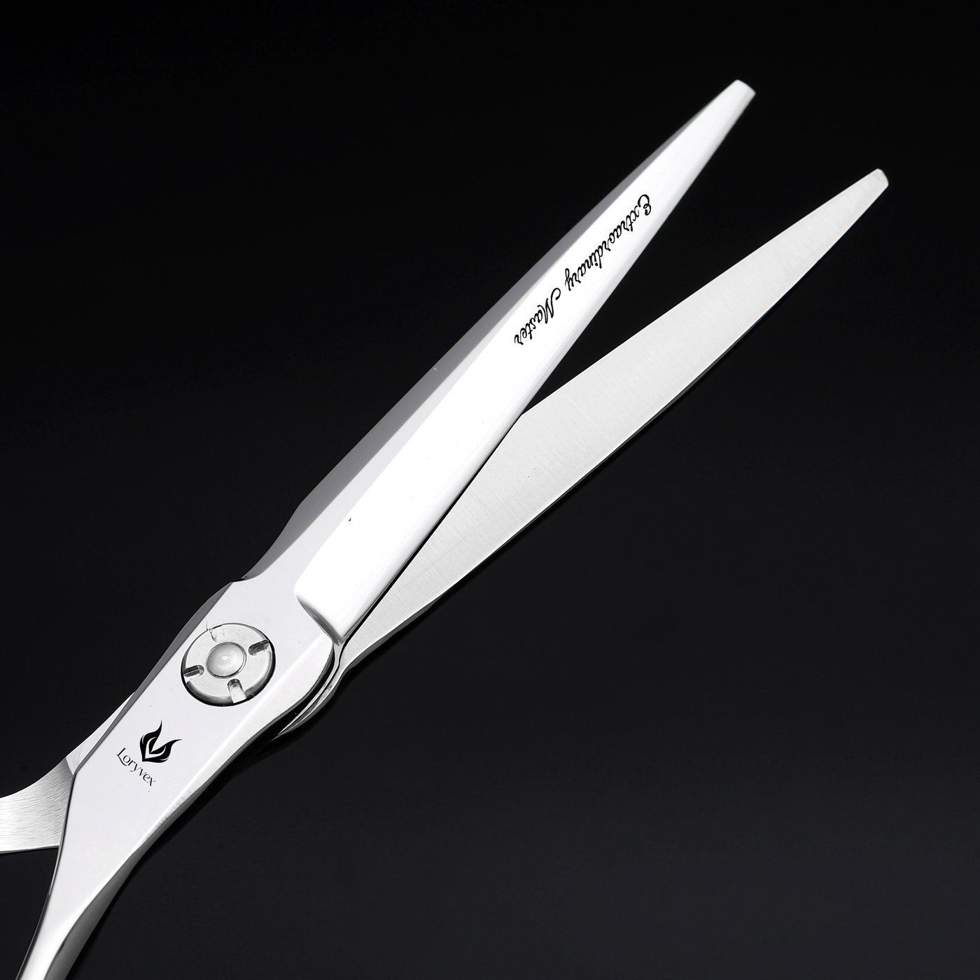 Offset Silver Scissors Set — 4