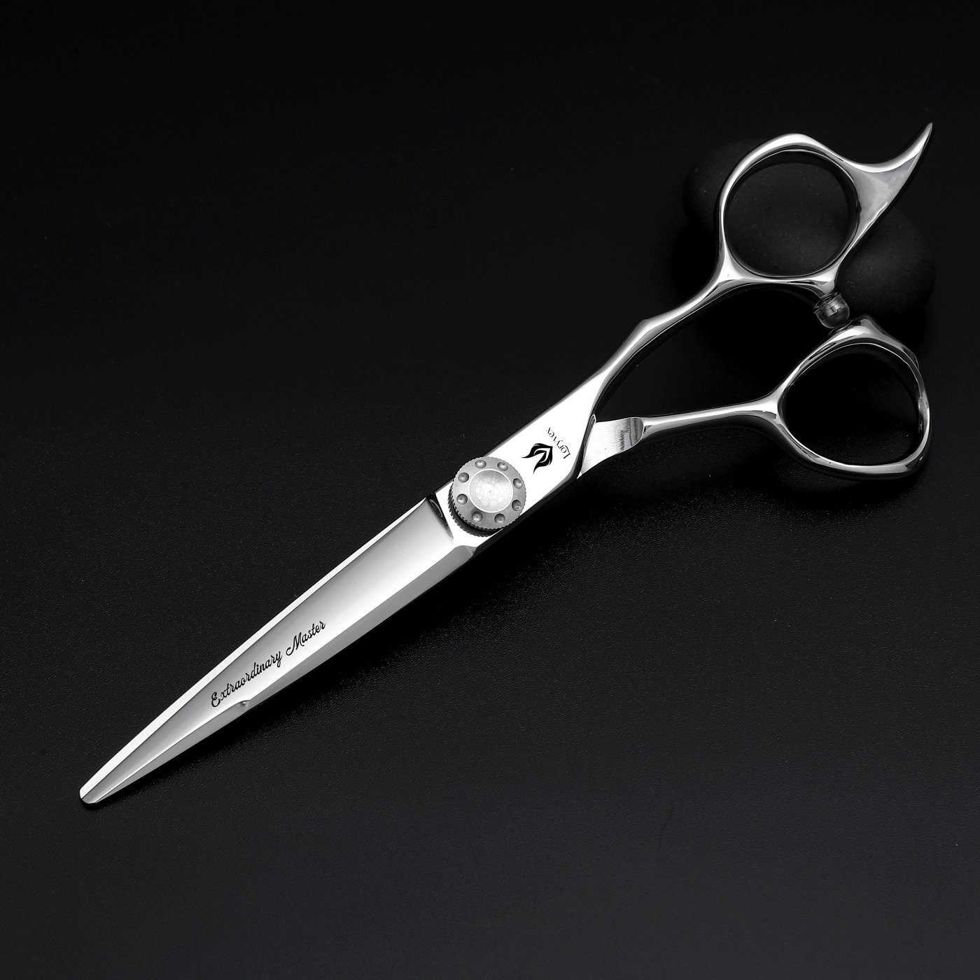Round Pivot Silver Scissors Set — 2