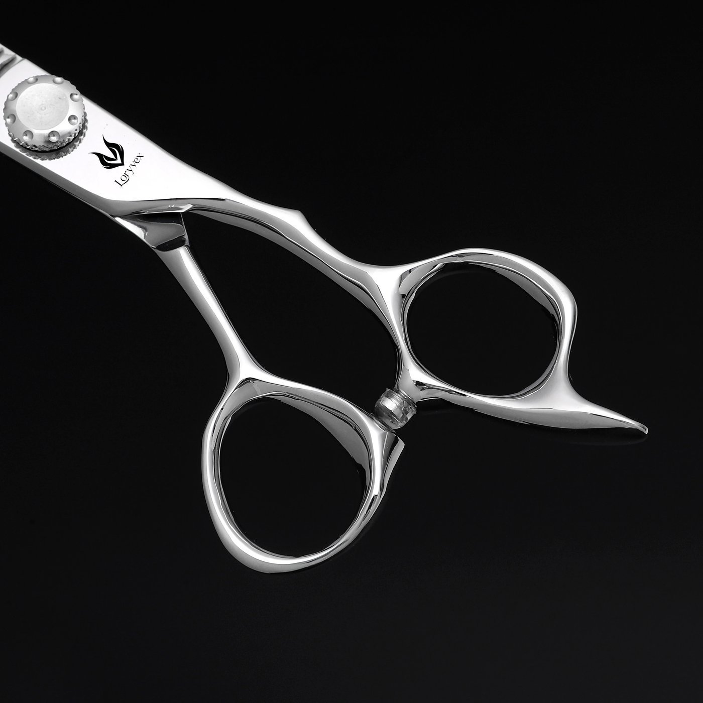 Round Pivot Silver Scissors Set — 6