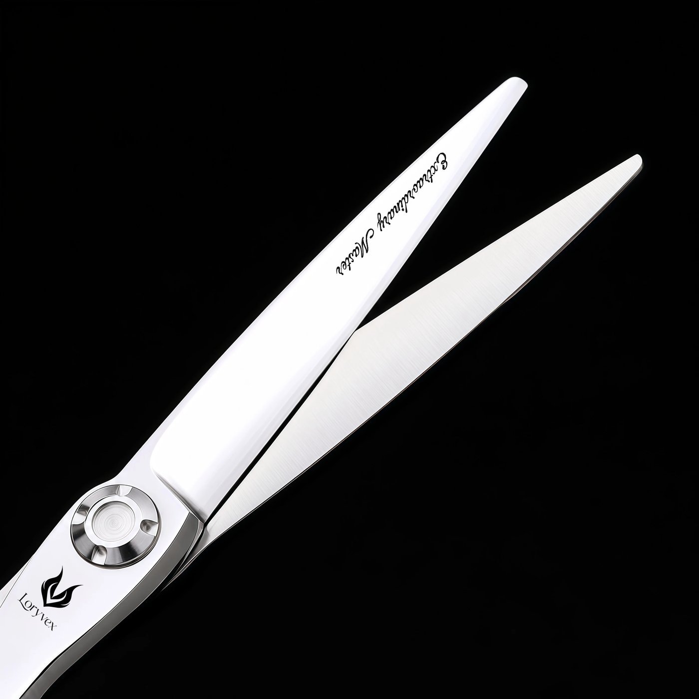 Streamlined Silver Scissors Set — 5