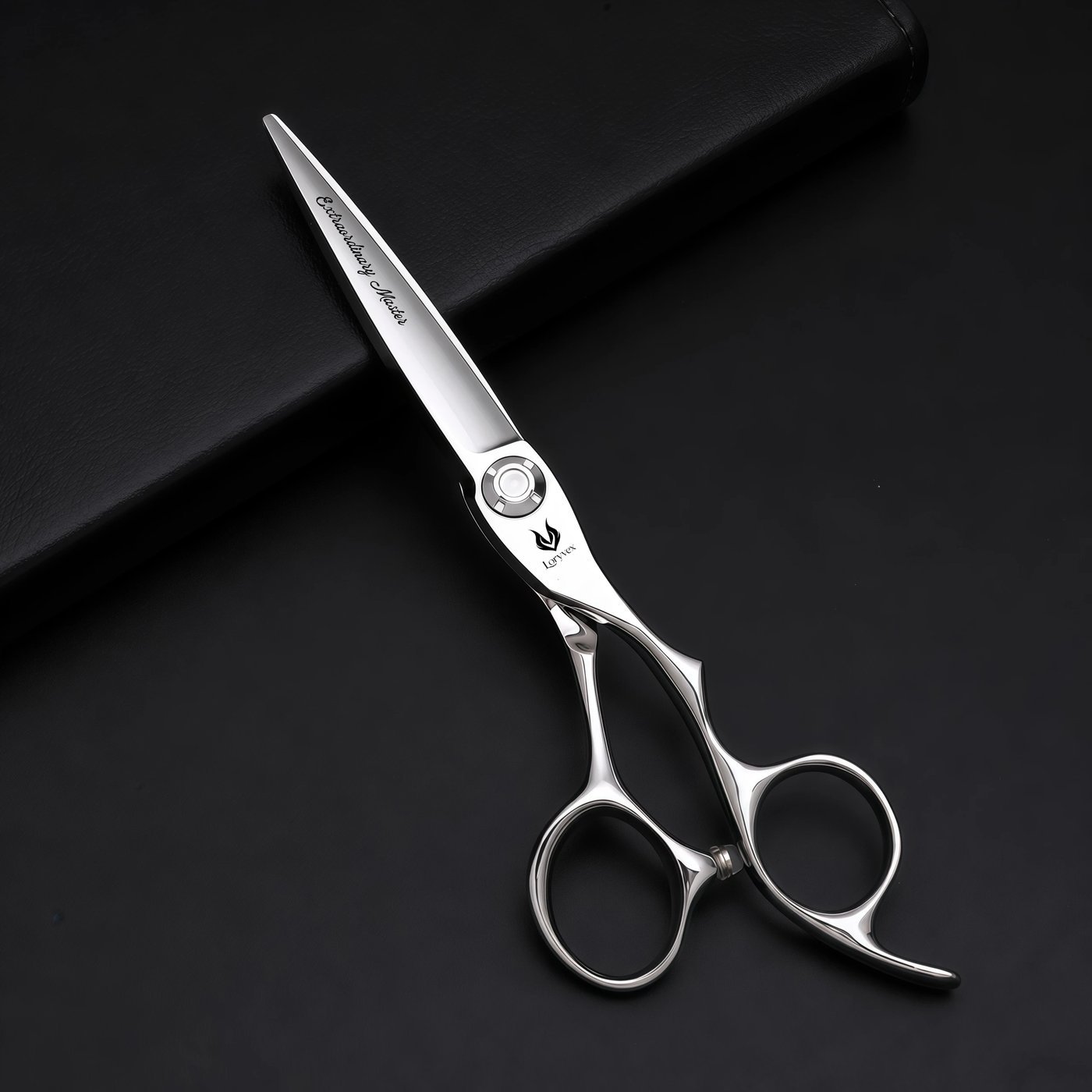 Streamlined Silver Scissors Set — 6
