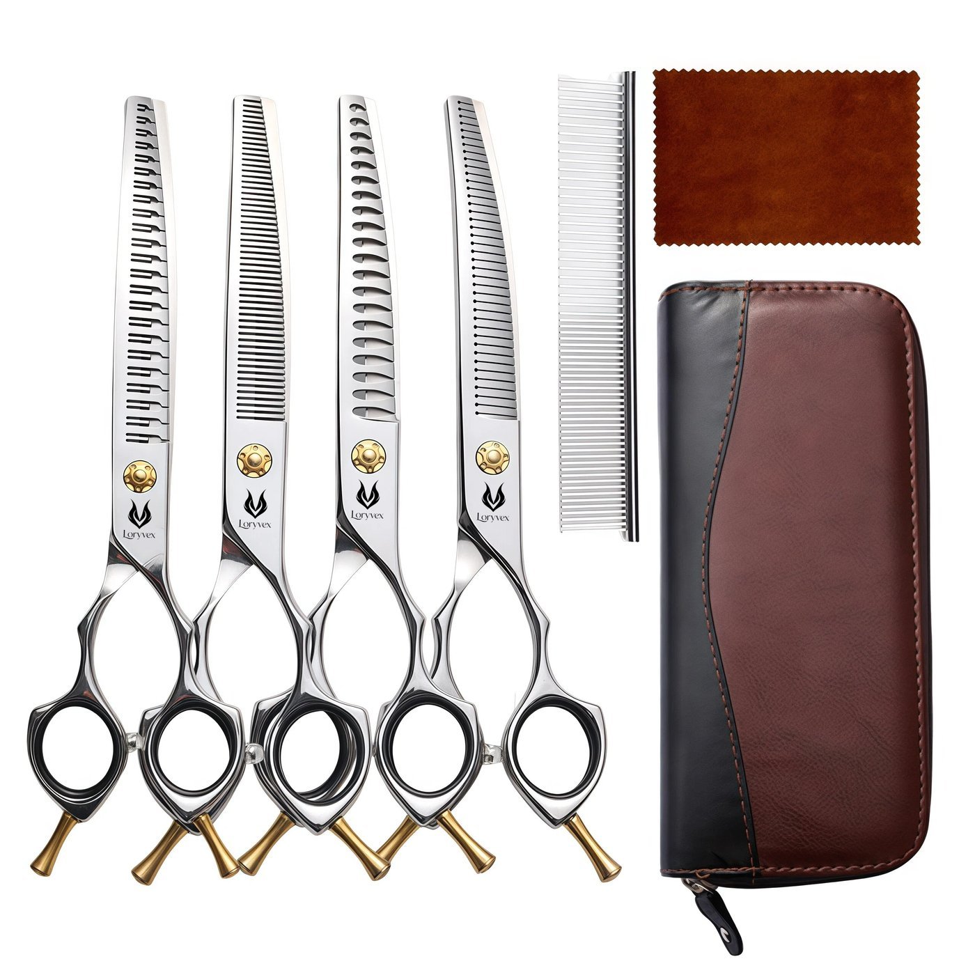 Gold Accent Grooming Collection