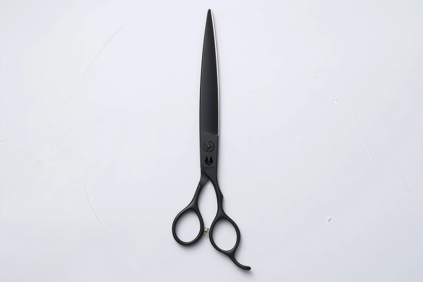 Black Finish Grooming Scissors — 2