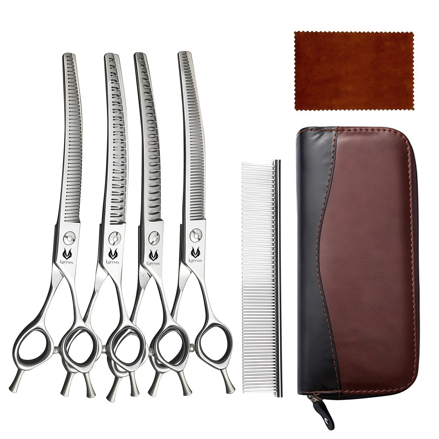 Pet grooming scissors collection